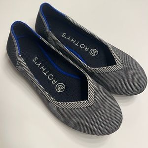 Rothy’s The flat Gray Birdseye. Size 5.5
